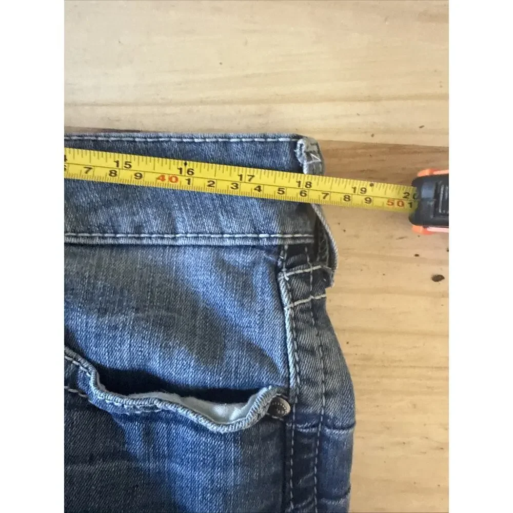 Ariat Real Denim Bootcut Women's Jeans Mid Rise Blue Wash Size 33R Western Style - Picture 12 of 13